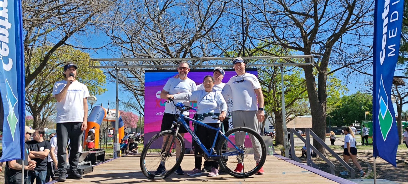 Ganadora Sorteo Caminata de la Salud