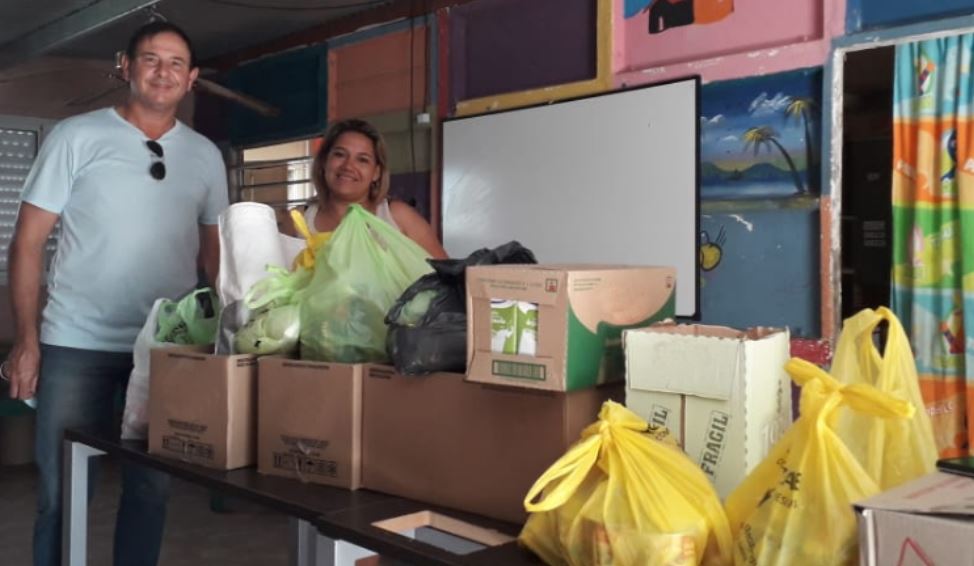 La AsociaciÃ³n MÃ©dica y Centro Asistencial entregaron alimentos de la campaÃ±a navideÃ±a