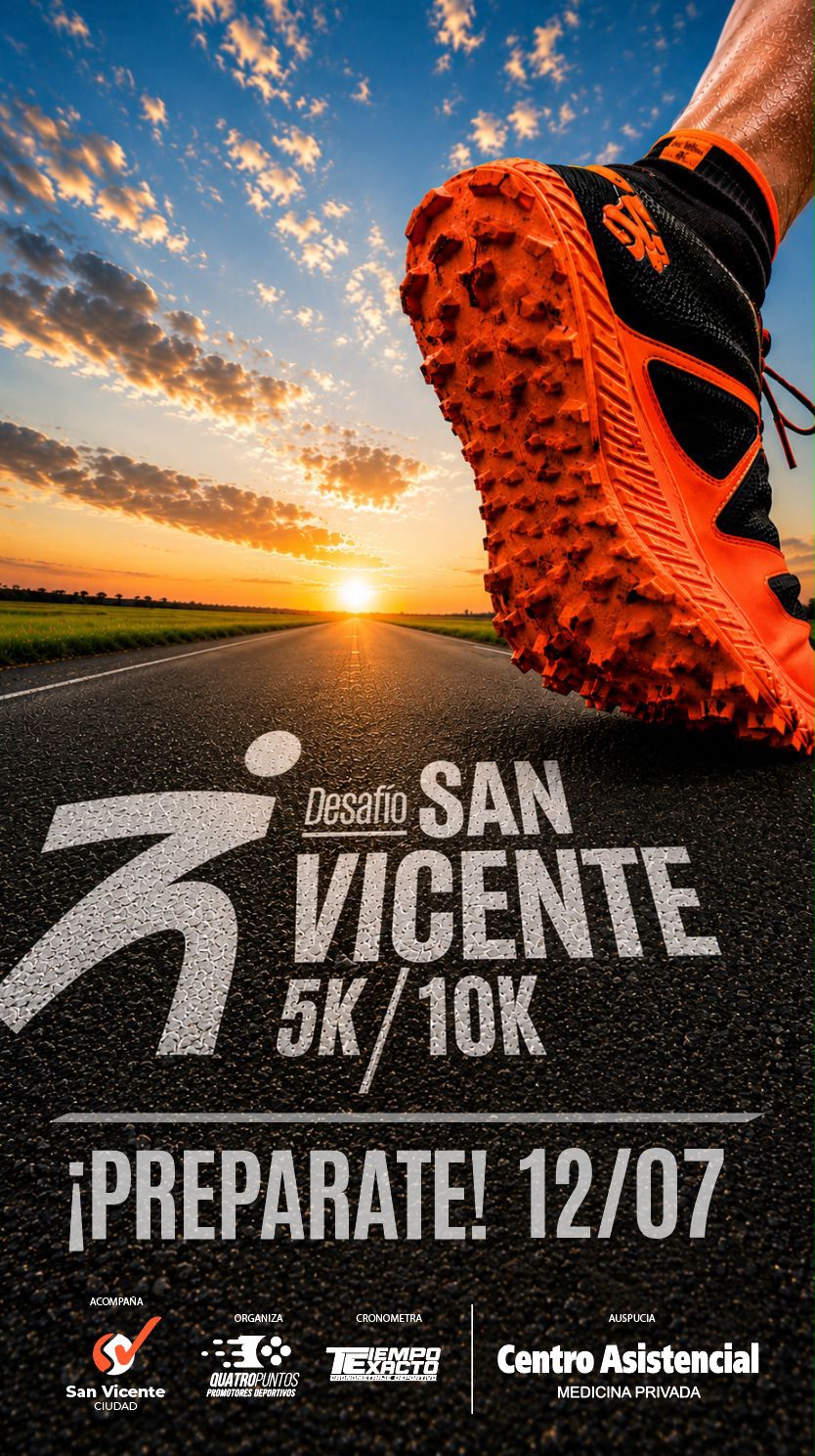 Flyer Desaf&iacute;o San Vicente